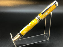 Load image into Gallery viewer, Shimmering Yellow Rollerball Pen | Poseidon
