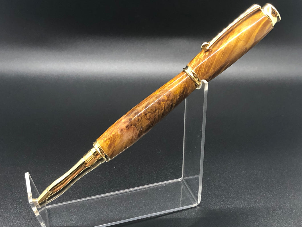 Virage rollerball pen in gold