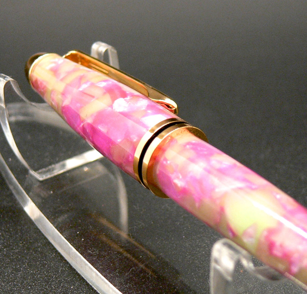 Mini Designer Twist Pen | Pink Delight
